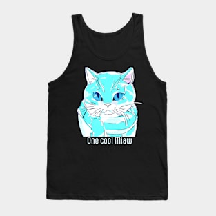 One cool miaw Tank Top